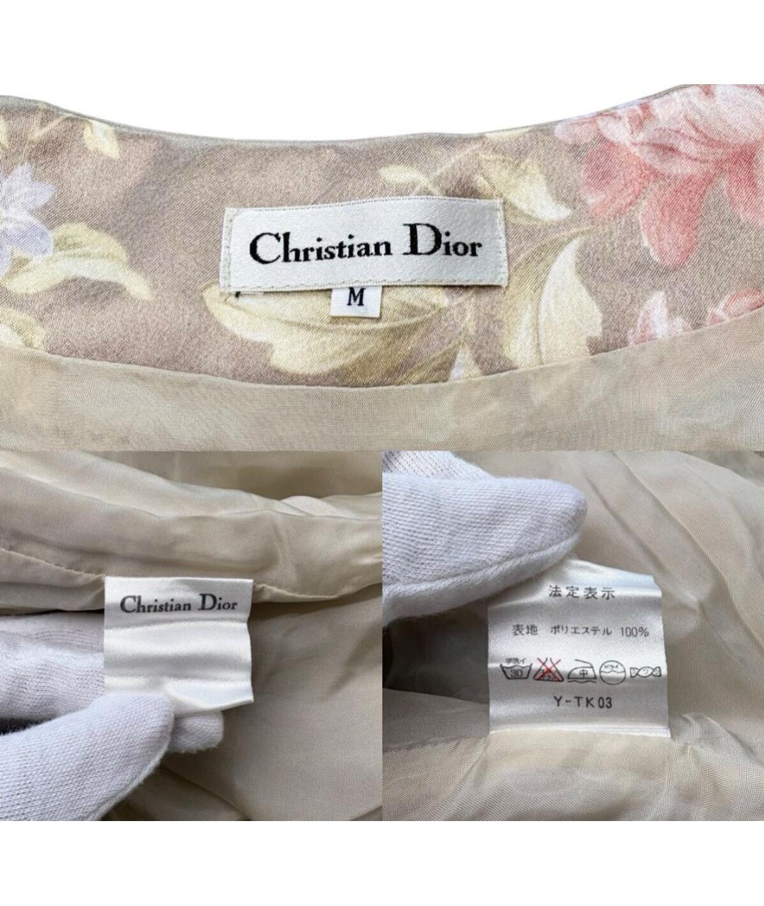 CHRISTIAN DIOR Полиэстеровое пальто, фото 3