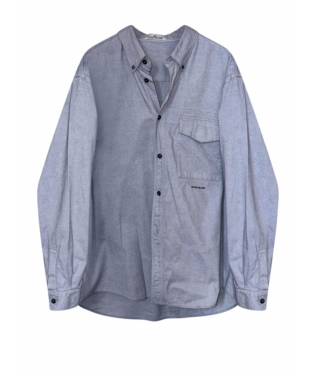 STONE ISLAND Хлопковая кэжуал рубашка, фото 1
