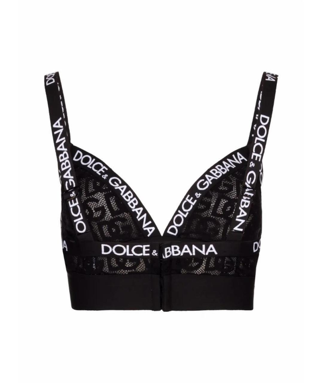 DOLCE&GABBANA Черный бюстгалтеры, фото 2