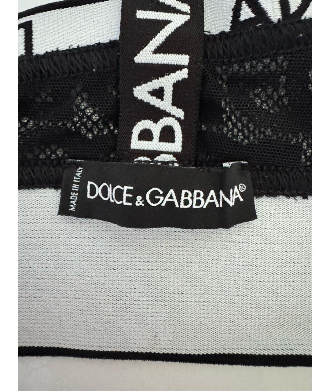DOLCE&GABBANA Черный бюстгалтеры, фото 3