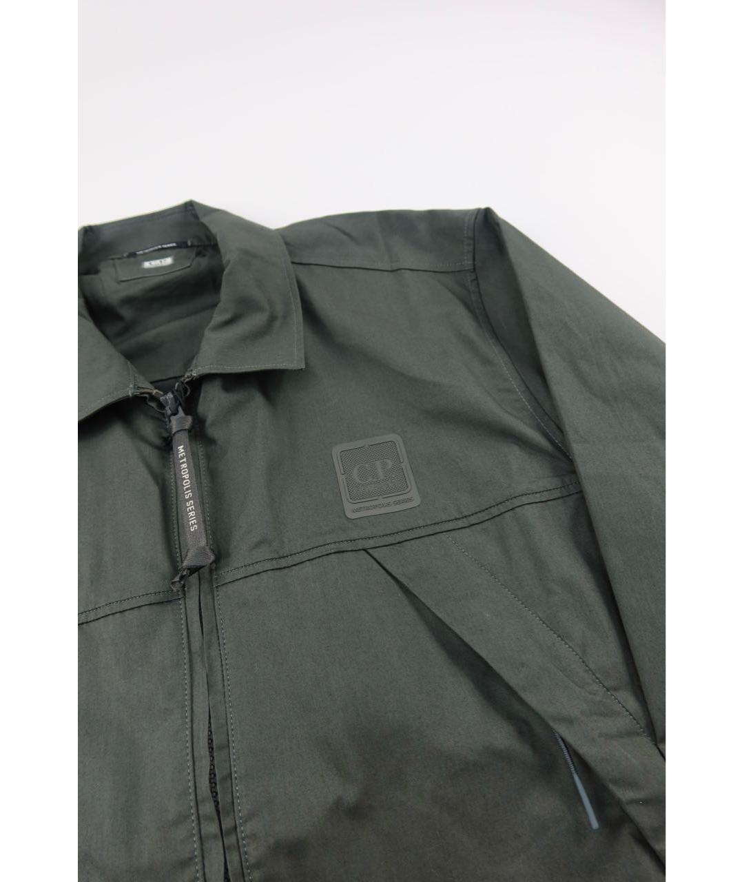 CP COMPANY Серая хлопковая кэжуал рубашка, фото 4