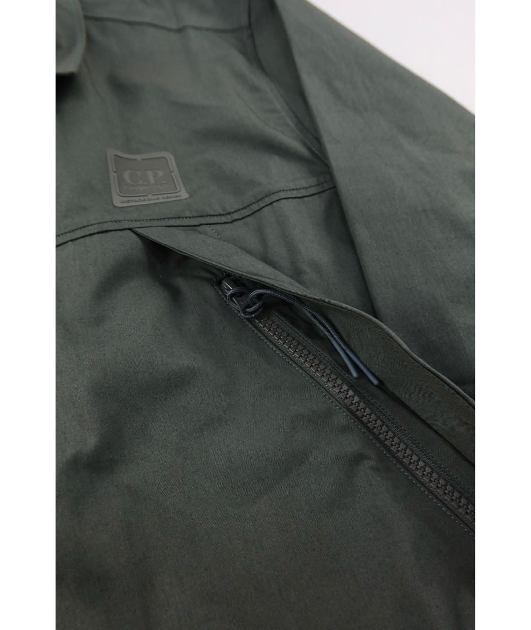 CP COMPANY Серая хлопковая кэжуал рубашка, фото 5