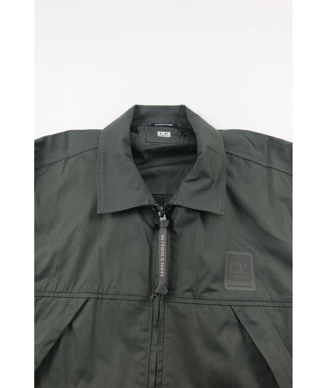 CP COMPANY Серая хлопковая кэжуал рубашка, фото 6