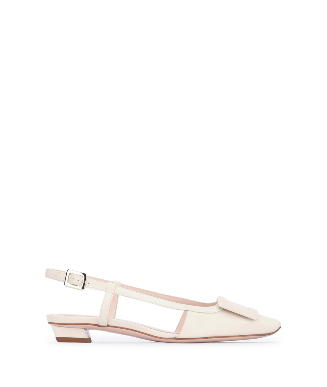 ROGER VIVIER Белые балетки, фото 1