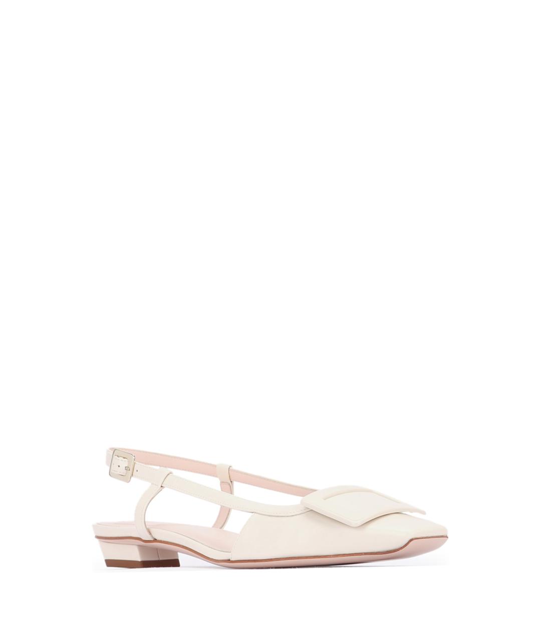 ROGER VIVIER Белые балетки, фото 2