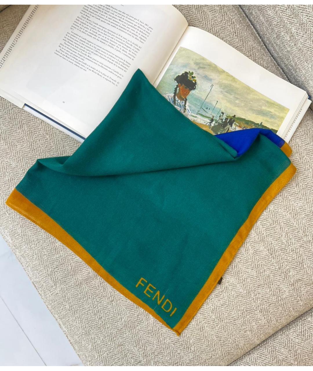 FENDI Мульти платок, фото 2