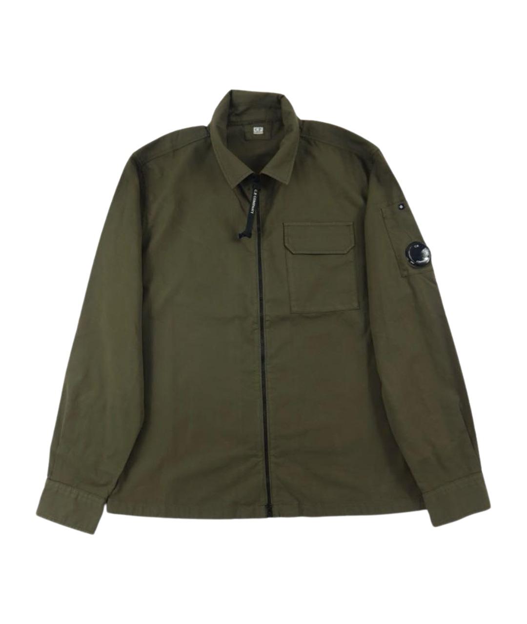 CP COMPANY Хаки кэжуал рубашка, фото 1