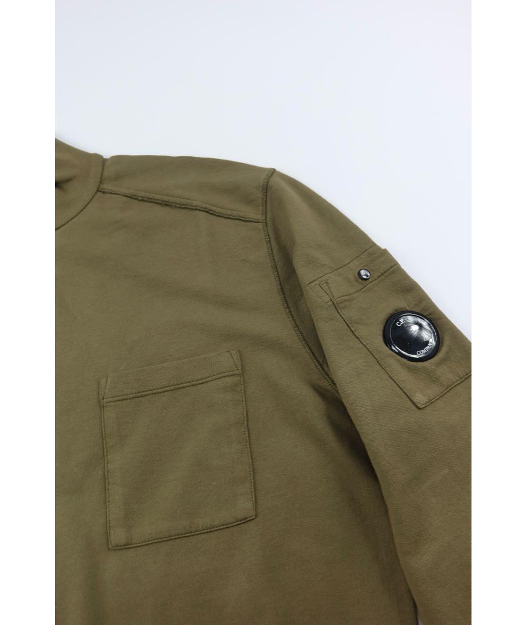 CP COMPANY Хаки хлопковый кардиган, фото 4