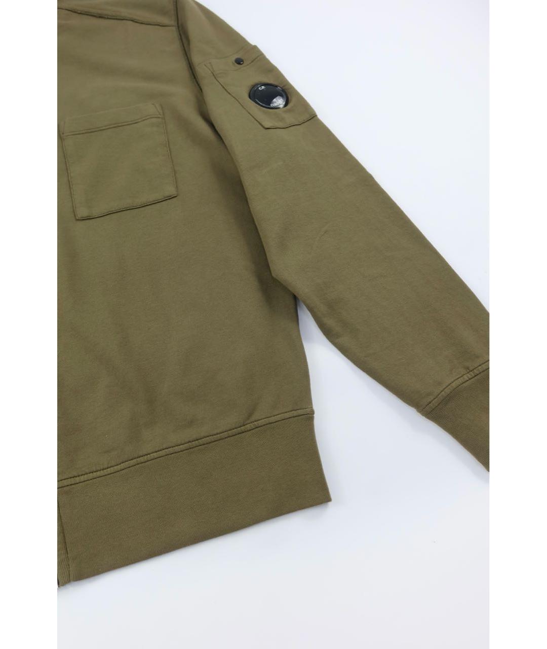 CP COMPANY Хаки хлопковый кардиган, фото 2