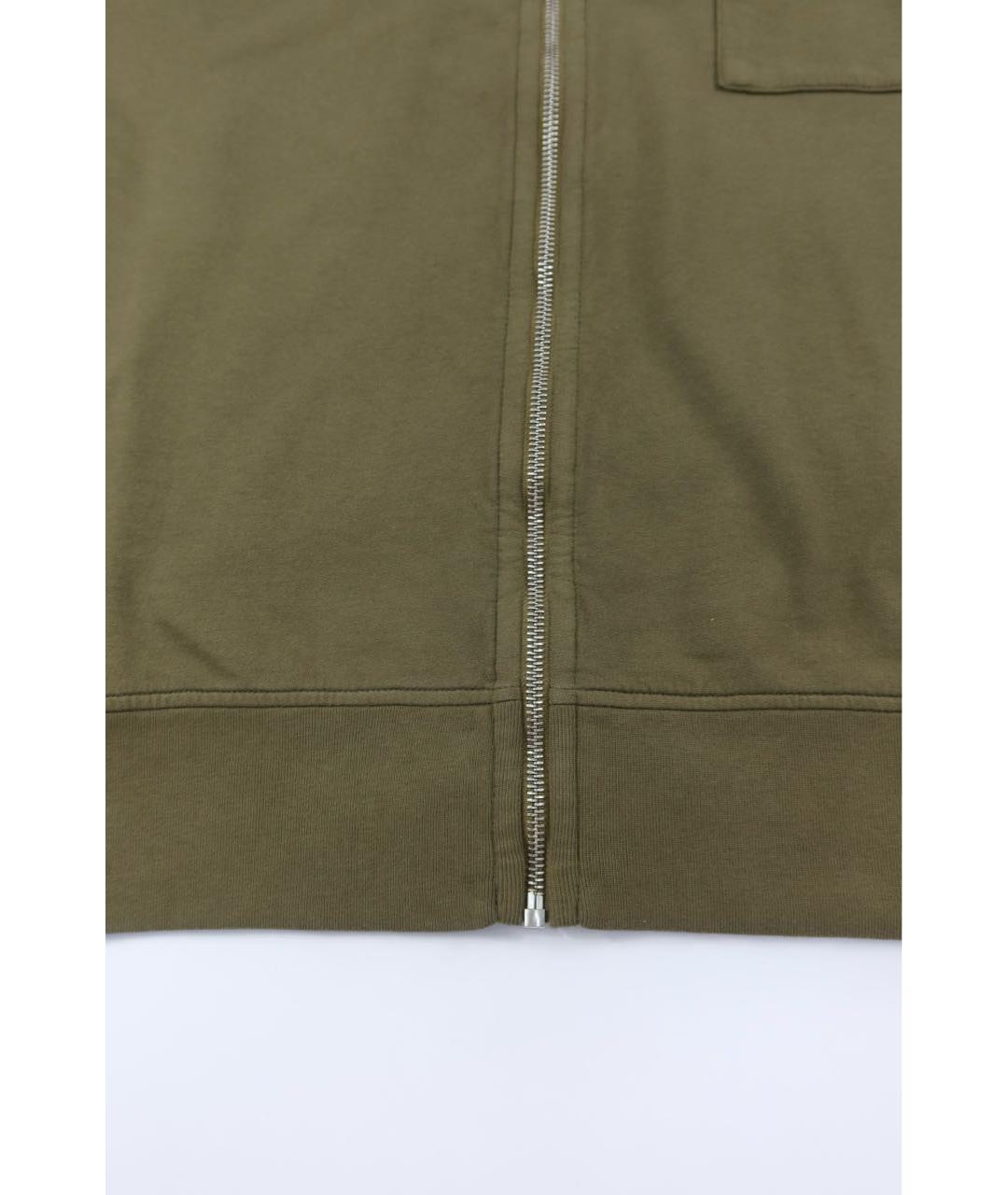 CP COMPANY Хаки хлопковый кардиган, фото 3