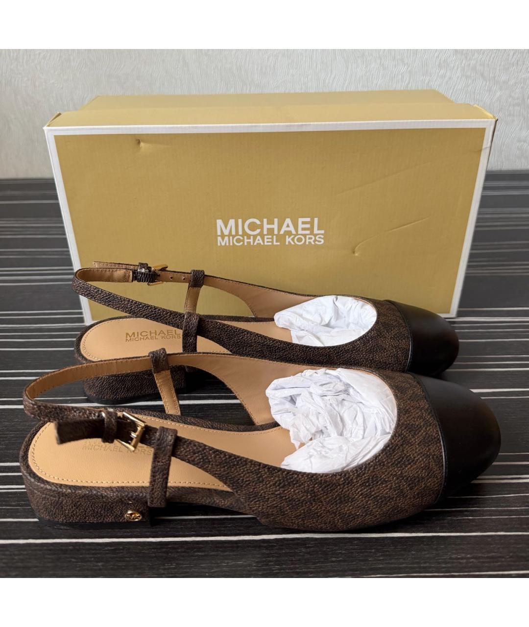 MICHAEL KORS Коричневые туфли, фото 6