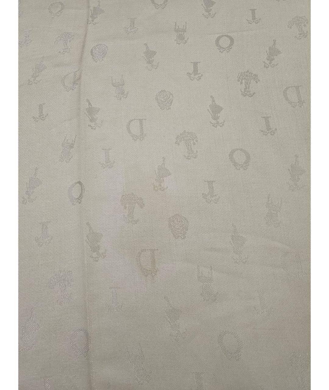 CHRISTIAN DIOR Розовый шарф, фото 3