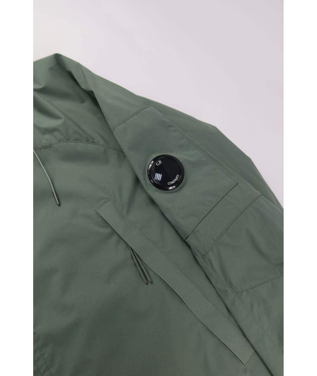 CP COMPANY Зеленая полиамидовая куртка, фото 3