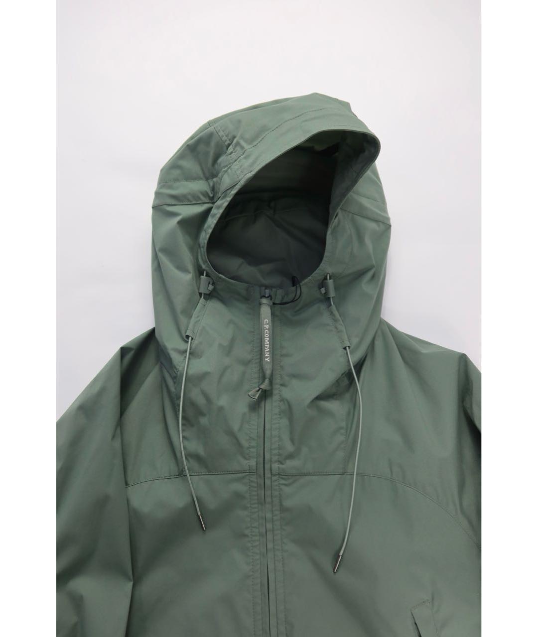 CP COMPANY Зеленая полиамидовая куртка, фото 4