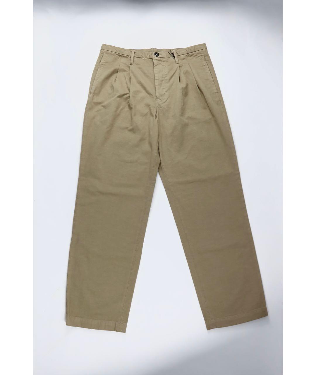 CP COMPANY Бежевые хлопковые повседневные брюки, фото 5