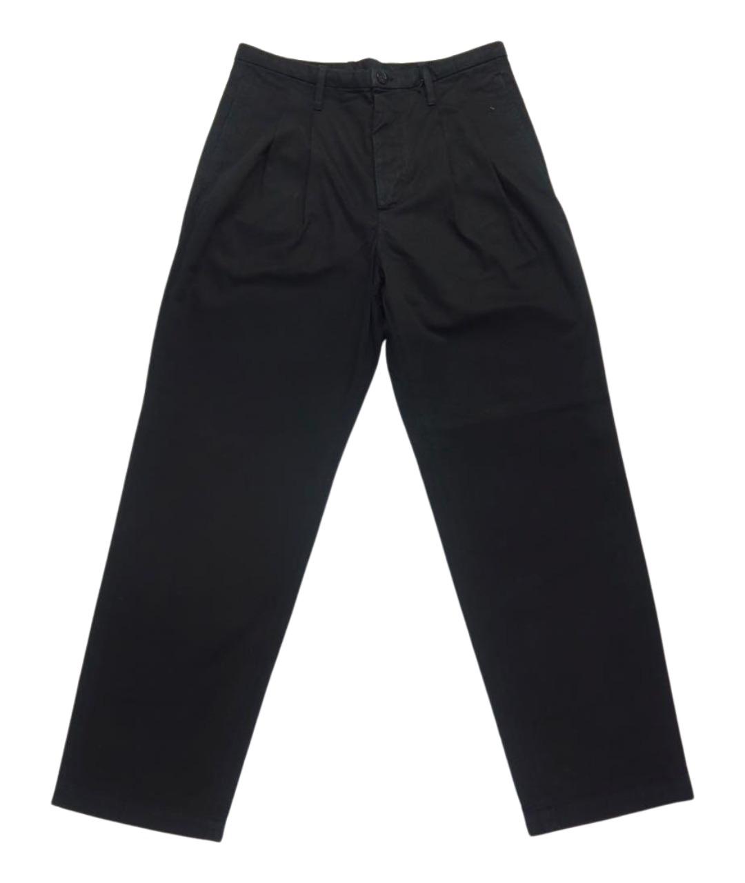 CP COMPANY Черные хлопковые повседневные брюки, фото 1