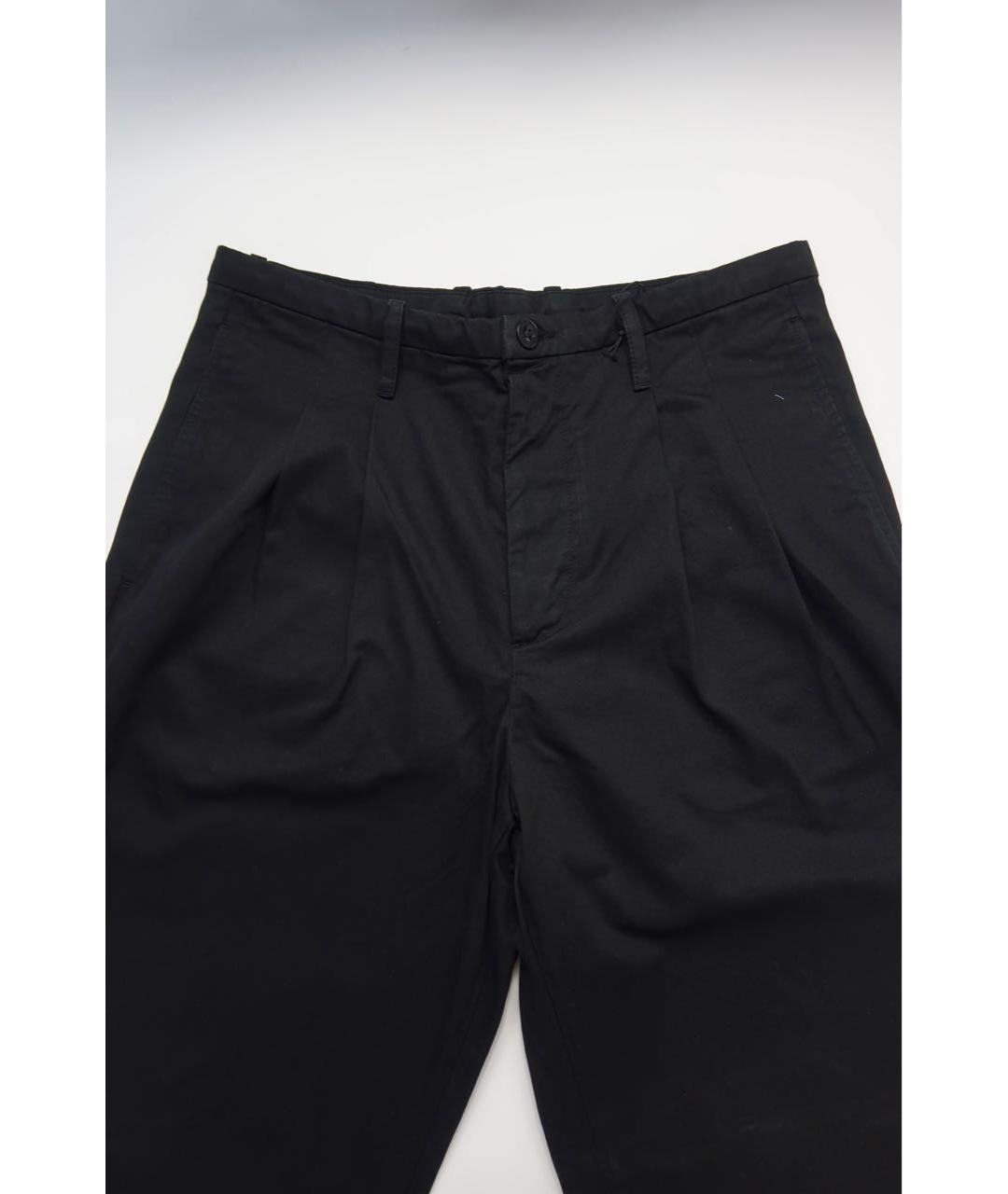 CP COMPANY Черные хлопковые повседневные брюки, фото 2