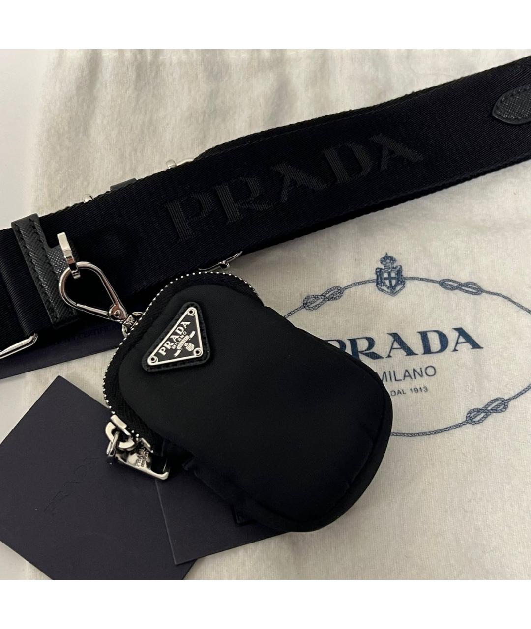 PRADA Черная сумка с короткими ручками, фото 5