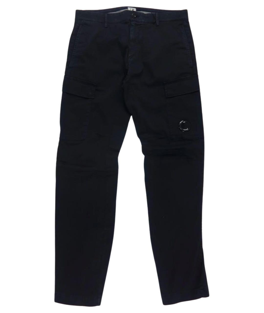 CP COMPANY Черные хлопковые повседневные брюки, фото 1