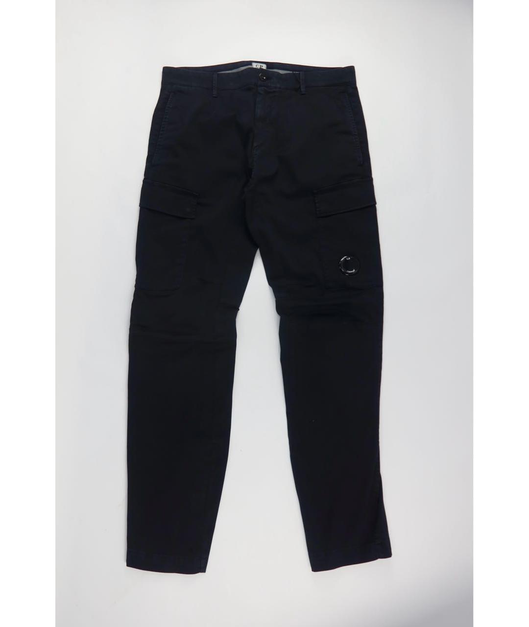 CP COMPANY Черные хлопковые повседневные брюки, фото 7