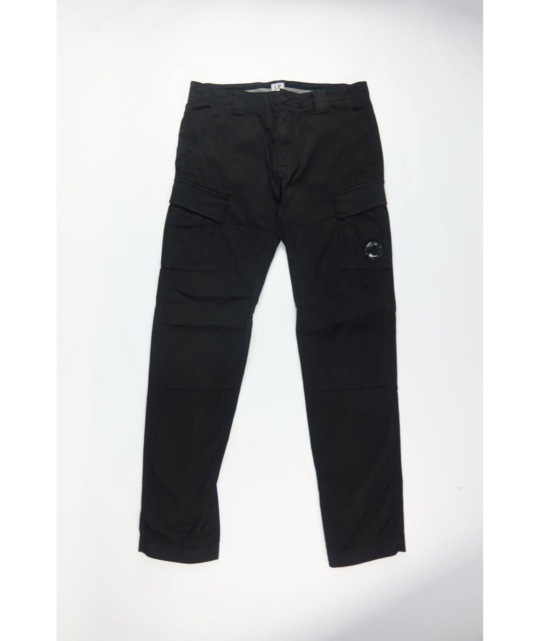 CP COMPANY Черные полиамидовые повседневные брюки, фото 1