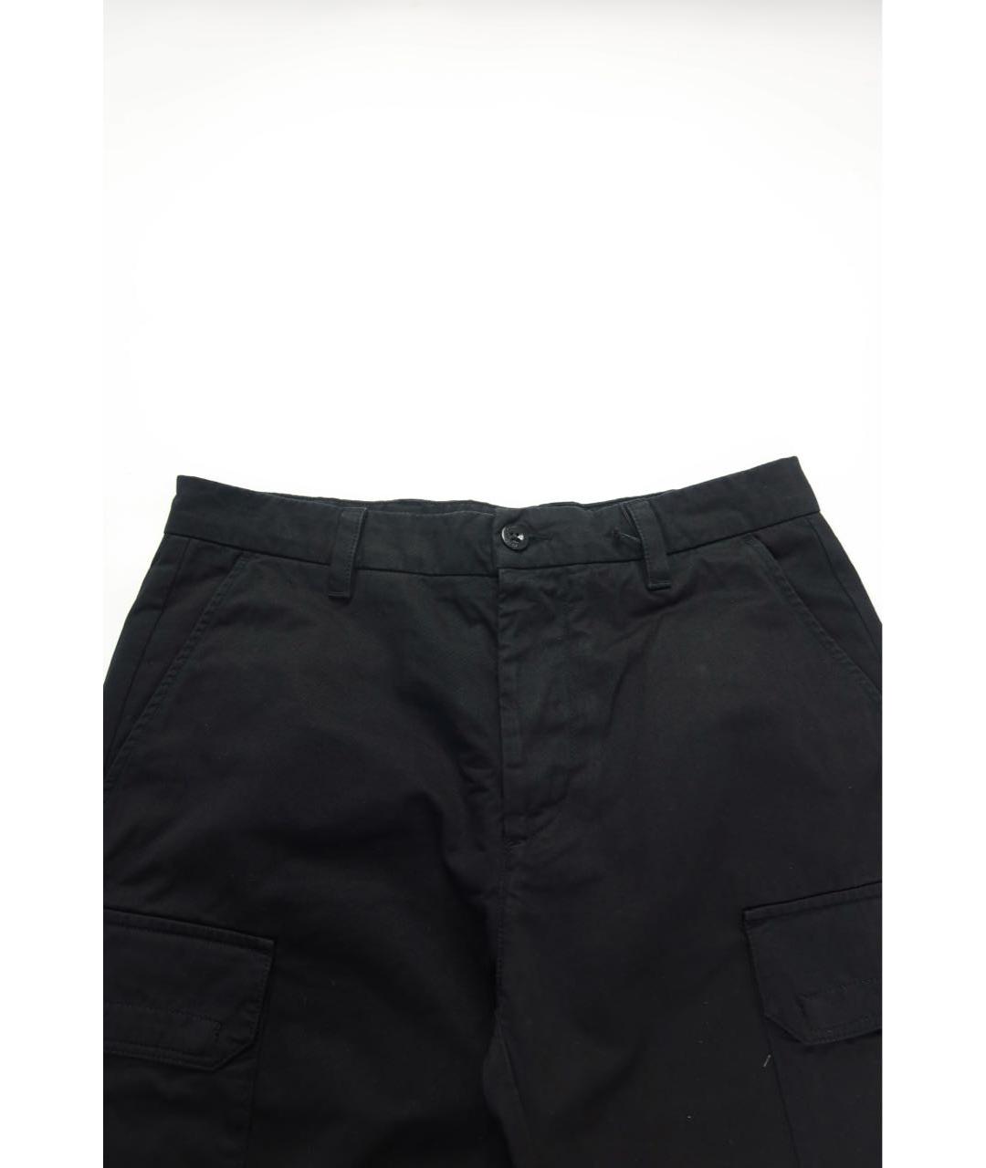 CP COMPANY Черные хлопковые повседневные брюки, фото 4