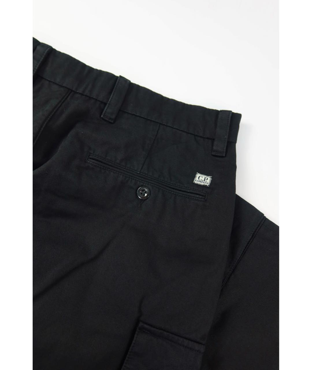 CP COMPANY Черные хлопковые повседневные брюки, фото 6