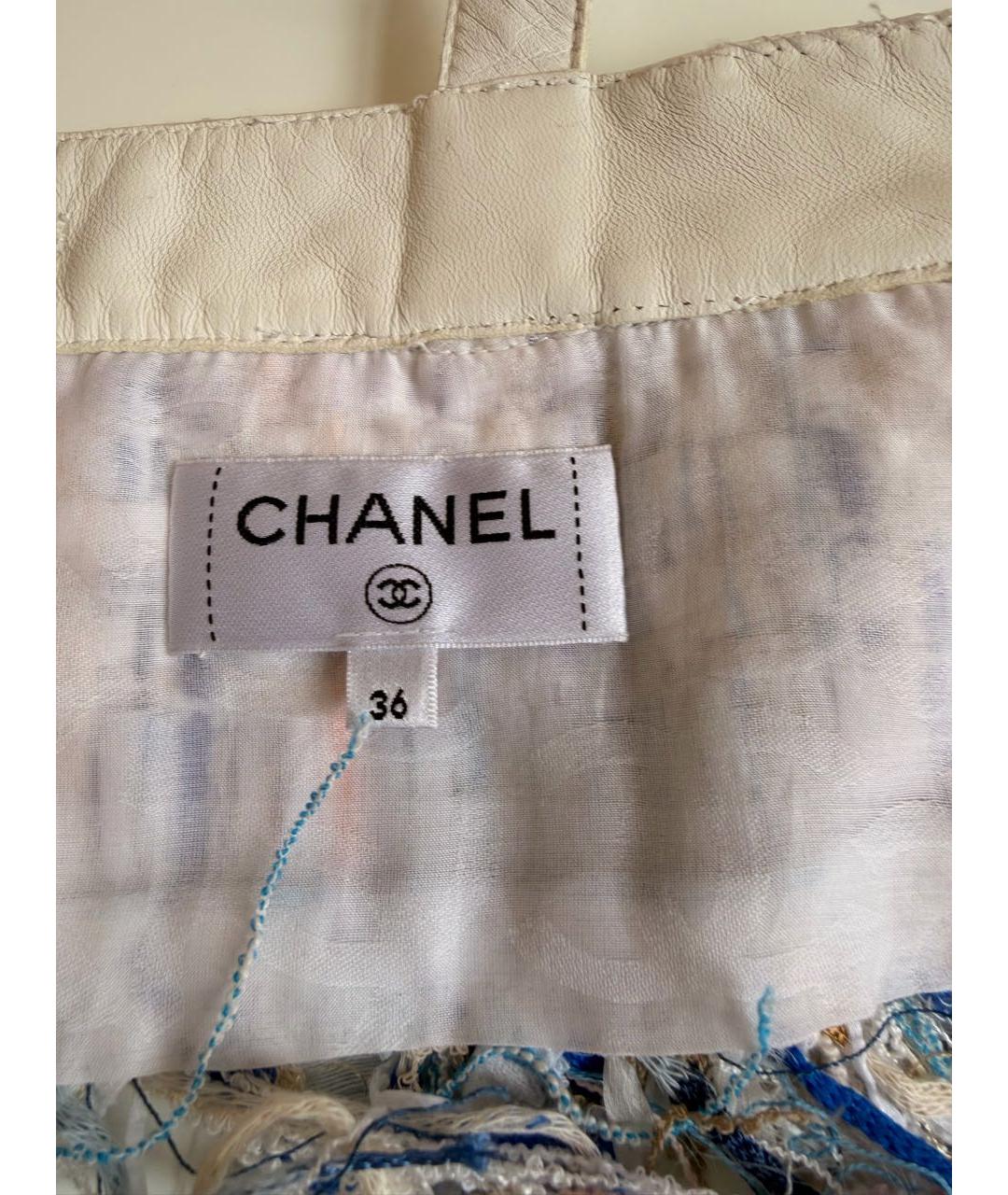 CHANEL Мульти полиэстеровый костюм с юбками, фото 8