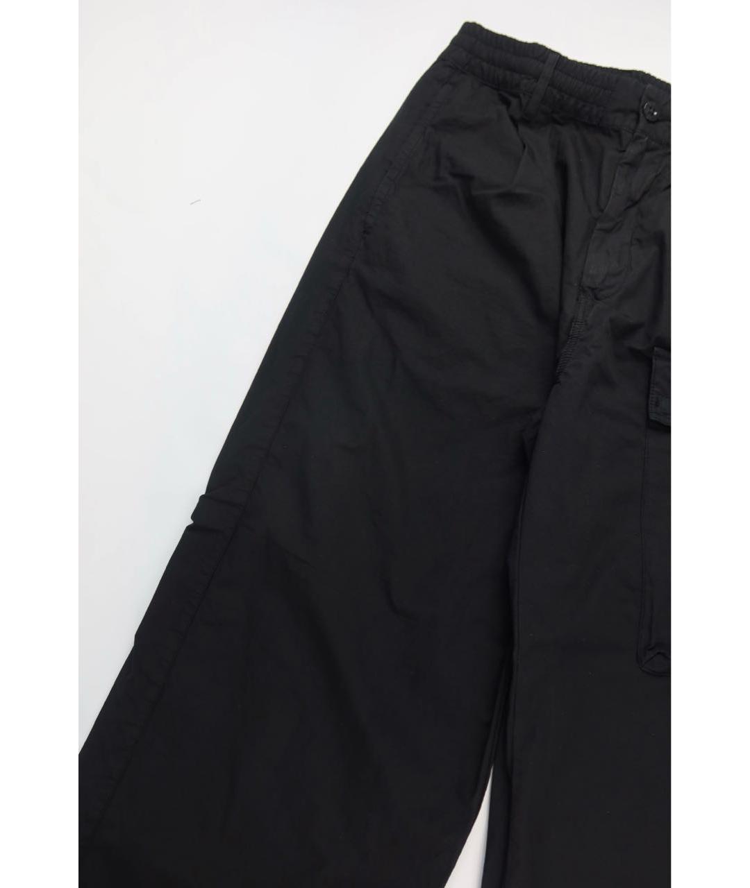 CP COMPANY Черные хлопковые повседневные брюки, фото 3