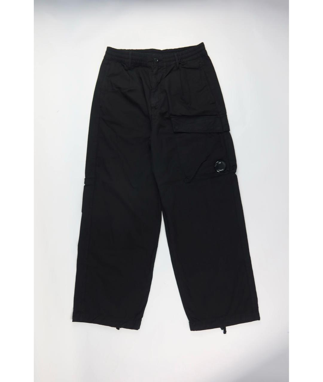 CP COMPANY Черные хлопковые повседневные брюки, фото 7