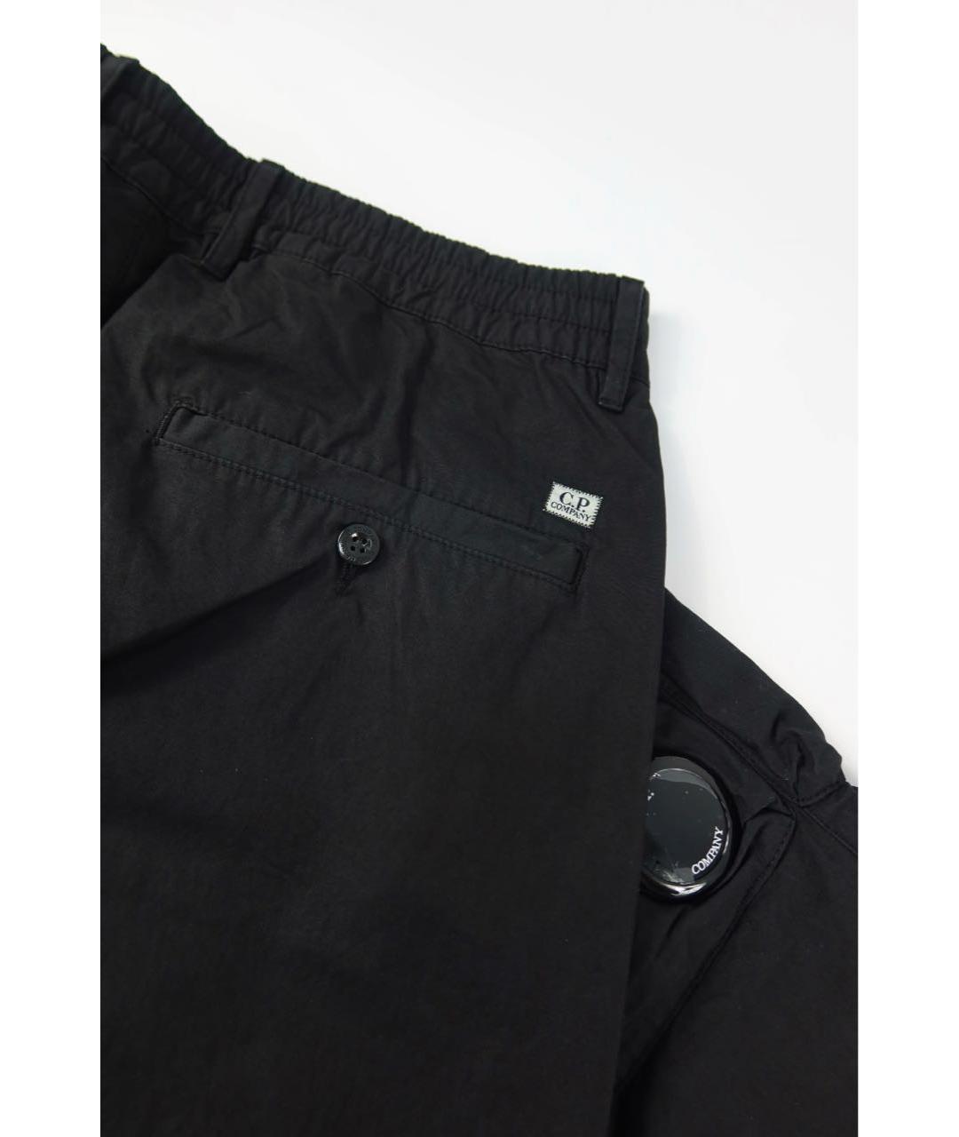 CP COMPANY Черные хлопковые повседневные брюки, фото 6