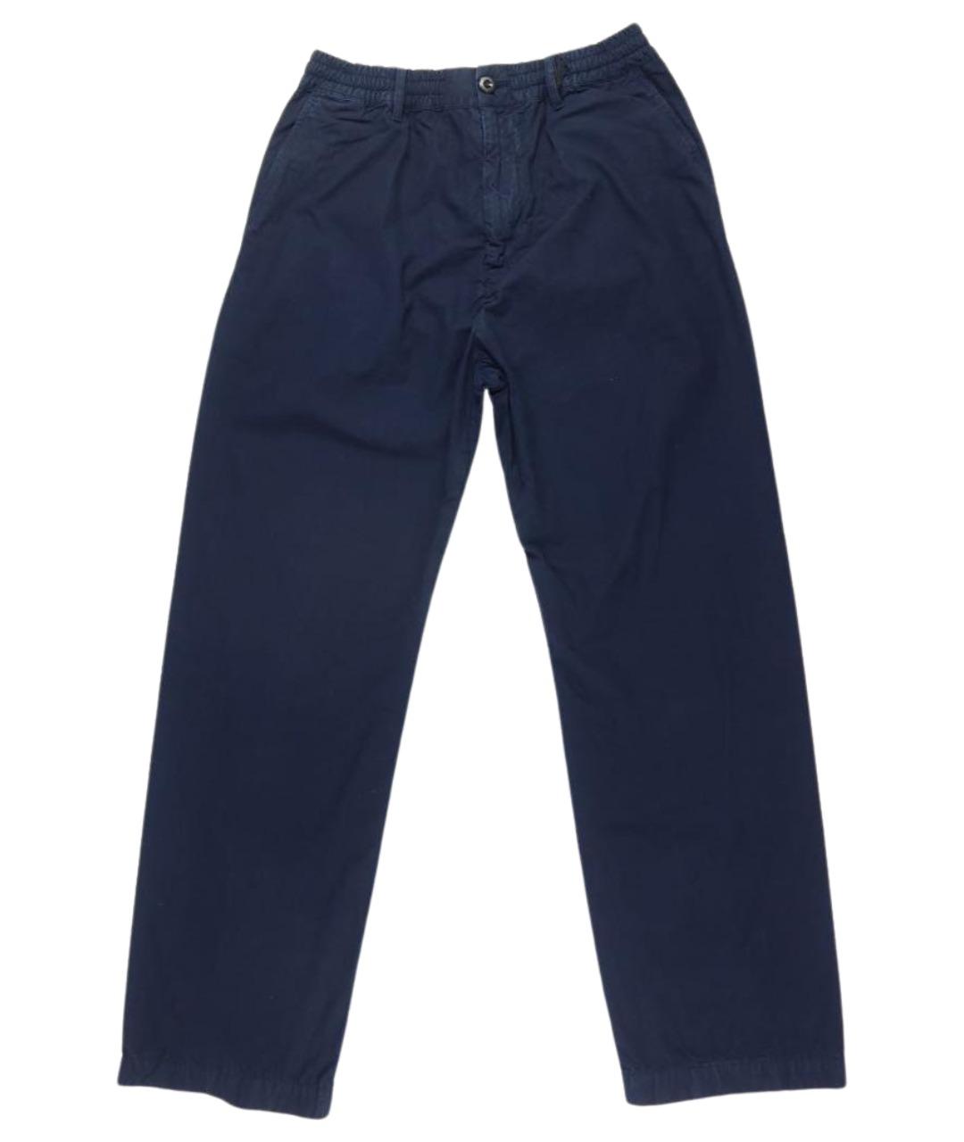 CP COMPANY Темно-синие хлопковые повседневные брюки, фото 1
