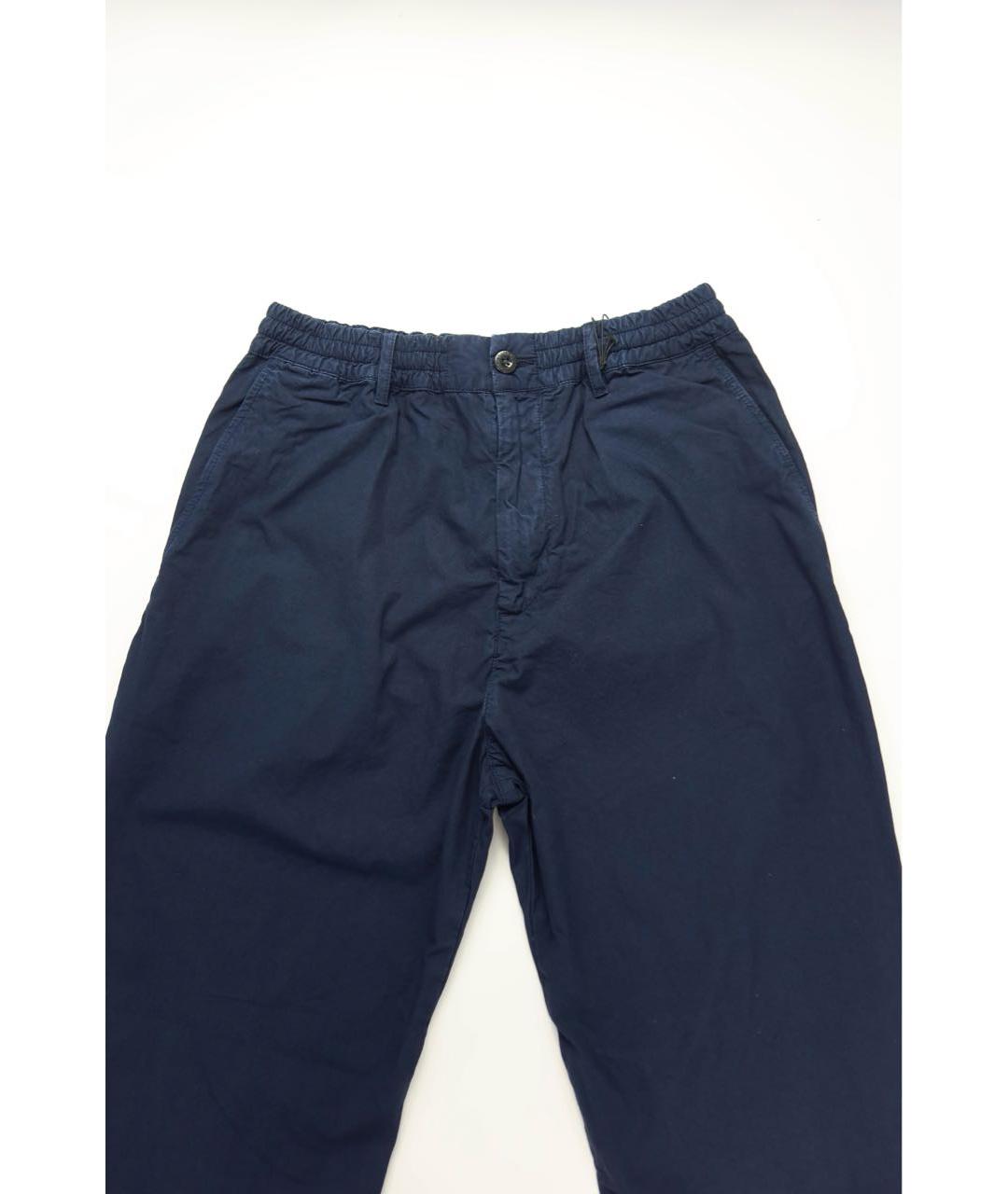 CP COMPANY Темно-синие хлопковые повседневные брюки, фото 2