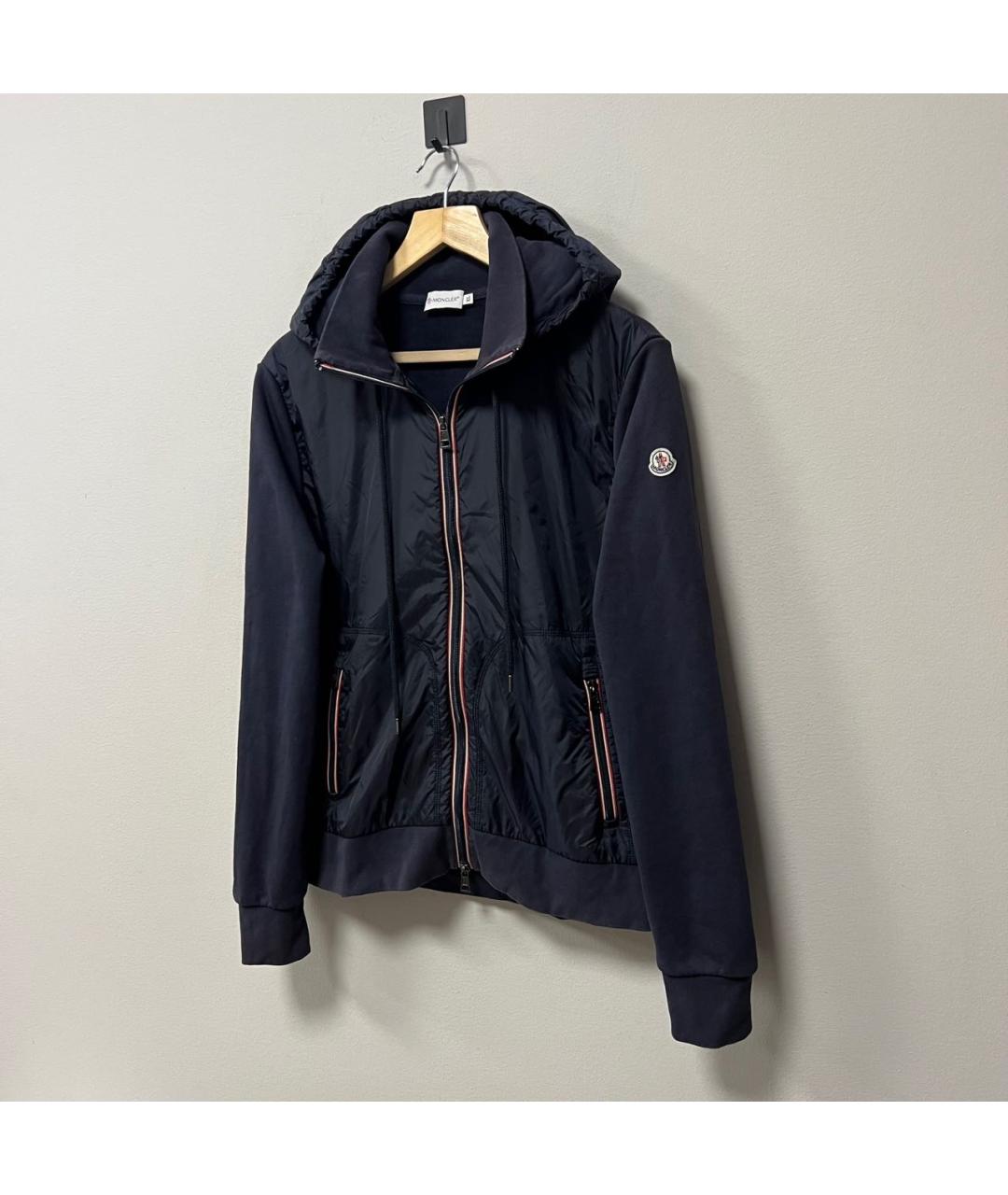 MONCLER Темно-синяя куртка, фото 2