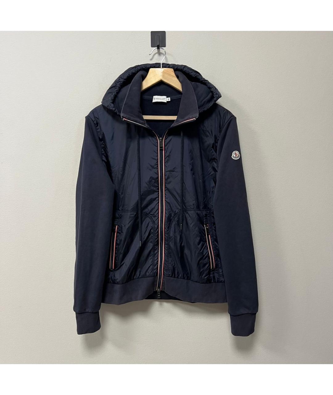 MONCLER Темно-синяя куртка, фото 6