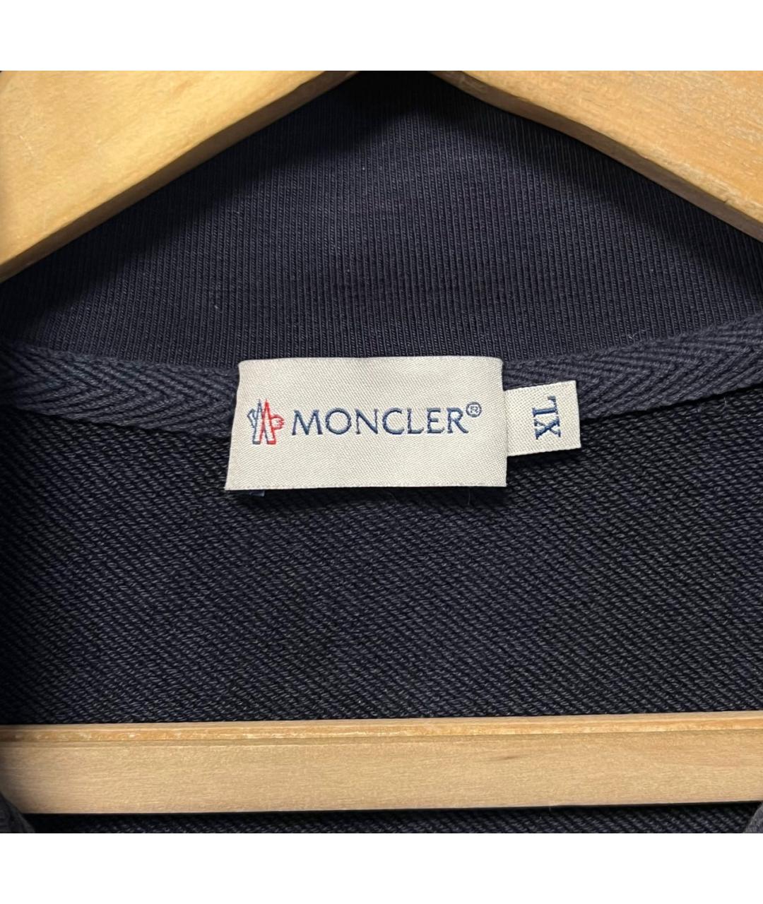 MONCLER Темно-синяя куртка, фото 4