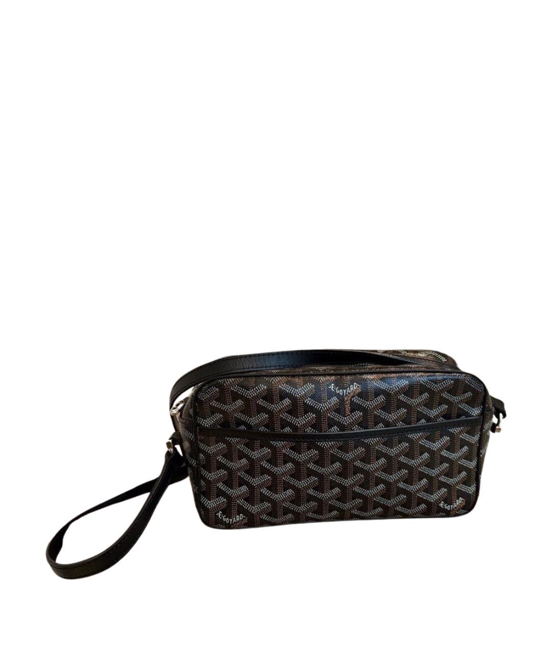 GOYARD Черная барсетка, фото 1