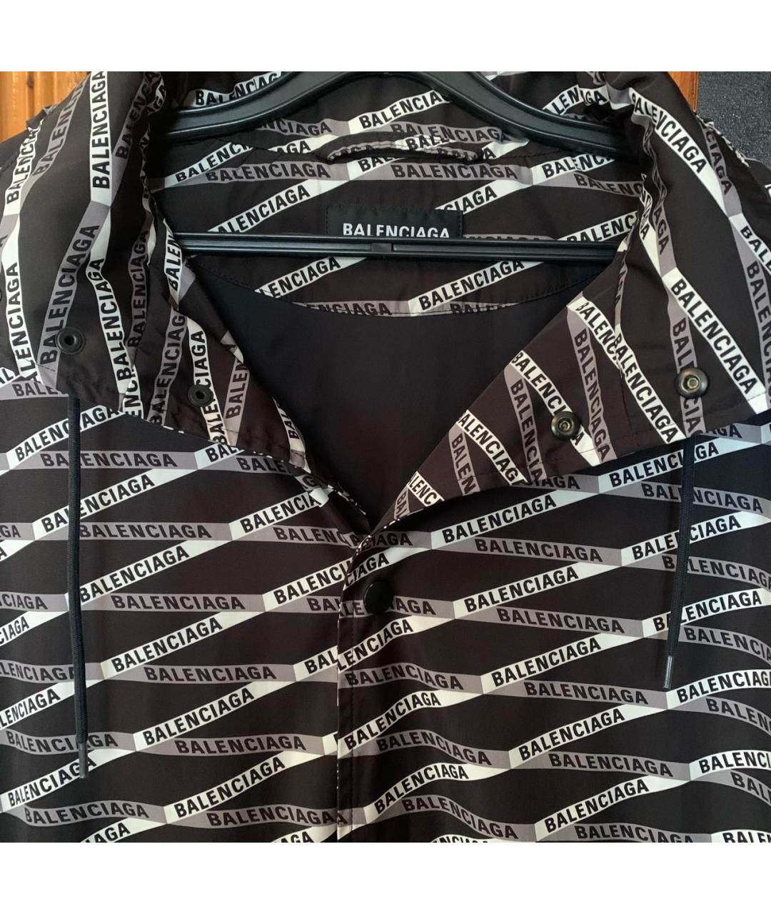 BALENCIAGA Мульти полиамидовая куртка, фото 3