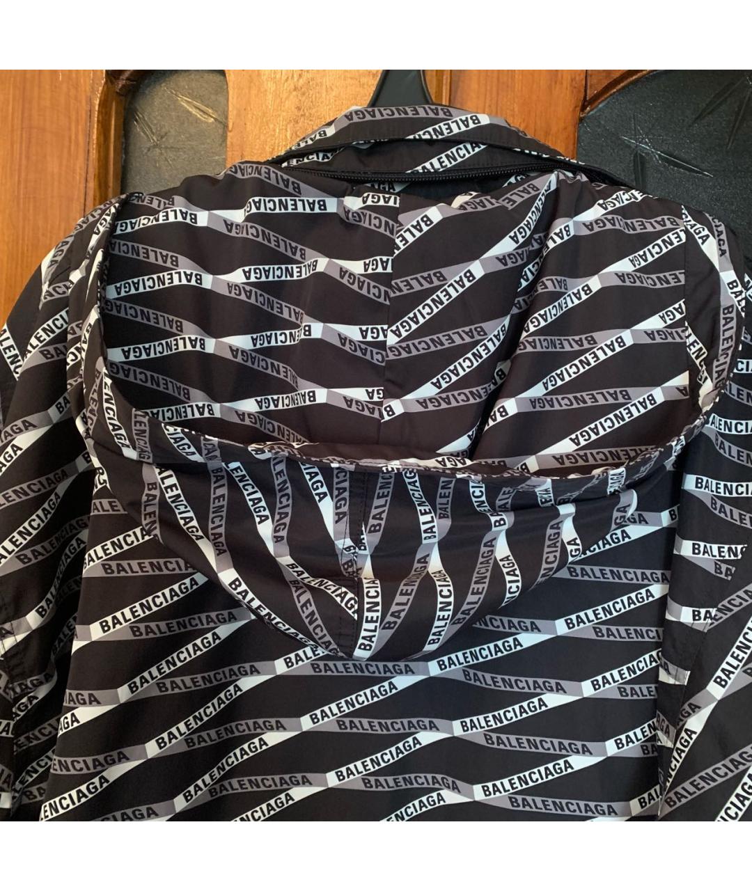 BALENCIAGA Мульти полиамидовая куртка, фото 4