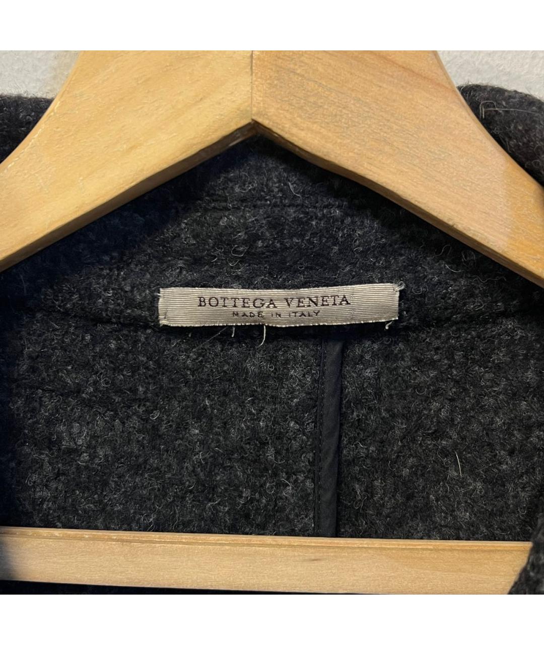 BOTTEGA VENETA Черное пальто, фото 4