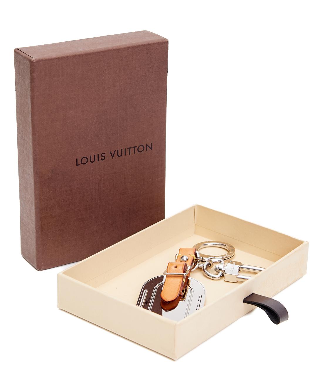 LOUIS VUITTON Серебряный брелок, фото 6