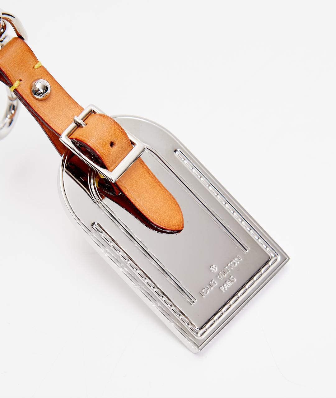 LOUIS VUITTON Серебряный брелок, фото 2