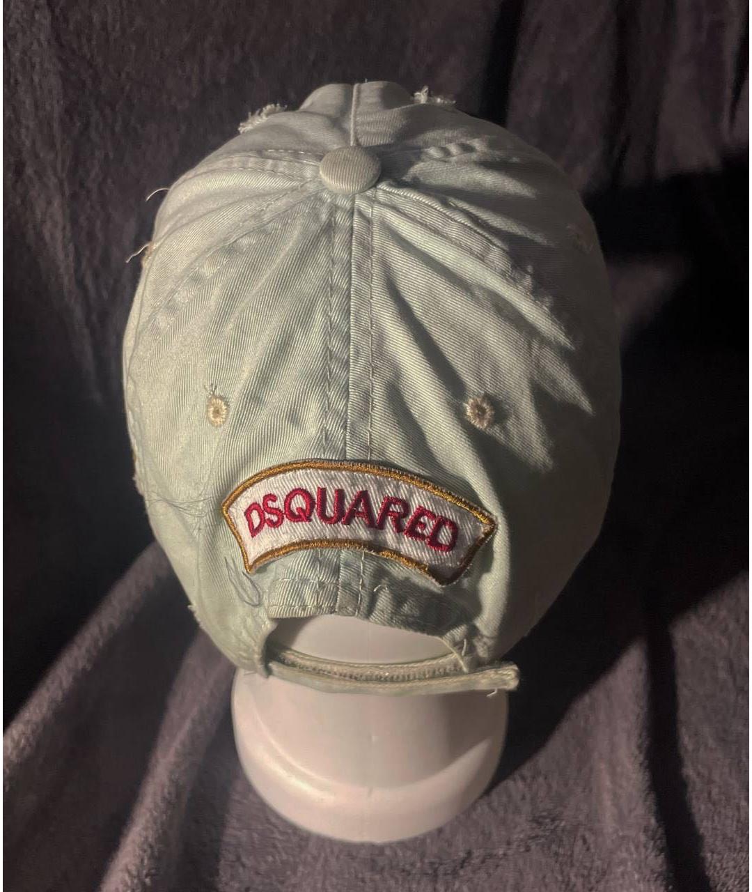 DSQUARED2 Голубая кепка/бейсболка, фото 3
