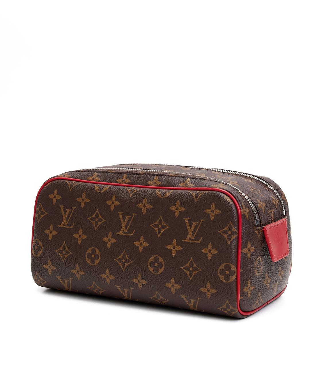 LOUIS VUITTON Коричневая кожаная дорожная/спортивная сумка, фото 2