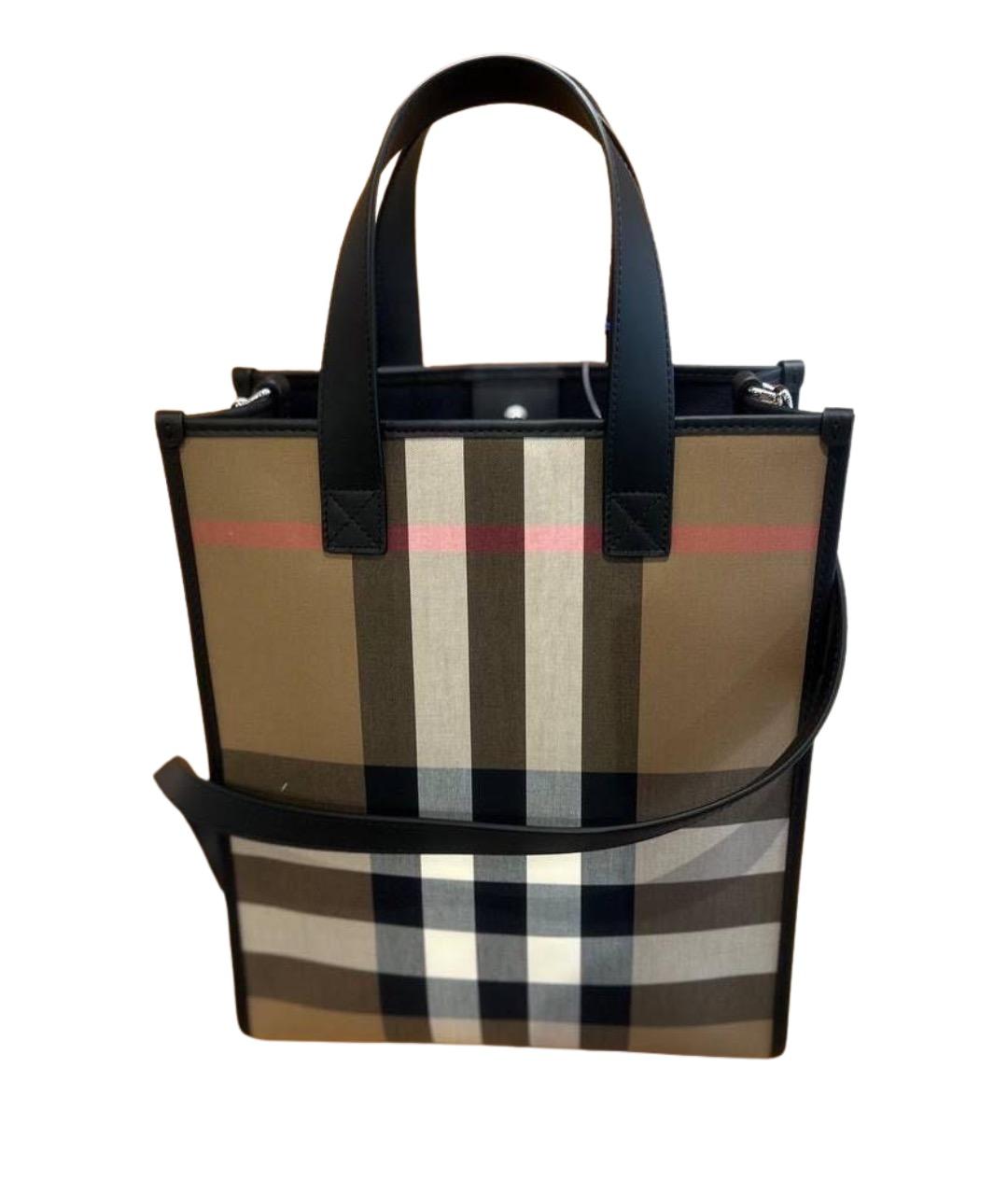 BURBERRY Бежевая сумка тоут, фото 1