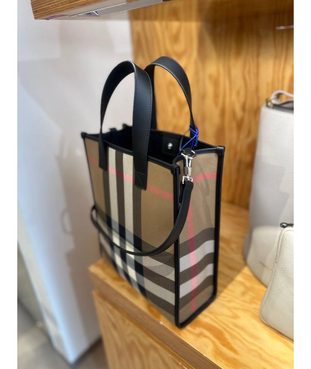 BURBERRY Бежевая сумка тоут, фото 2