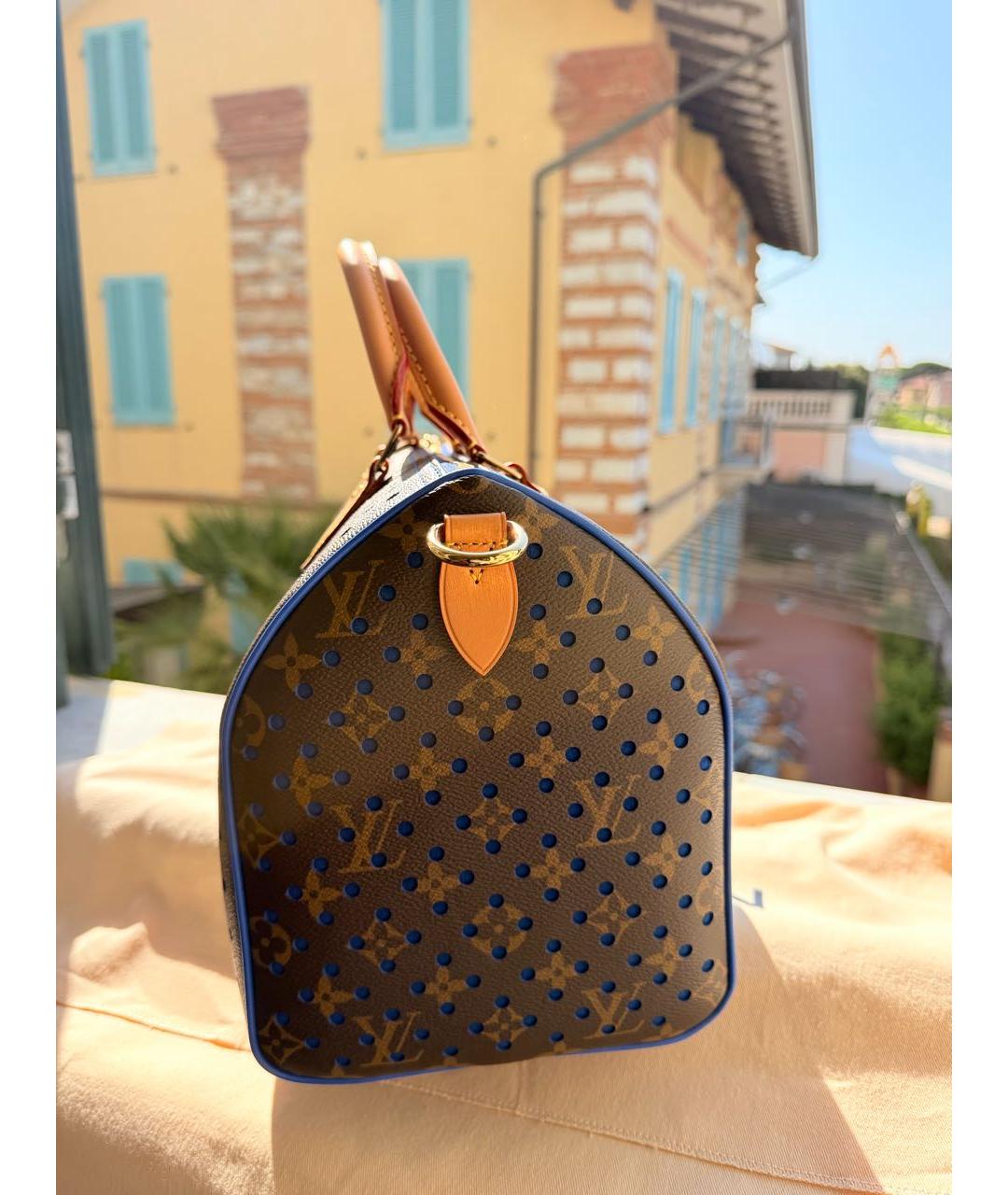 LOUIS VUITTON Коричневая сумка тоут, фото 7