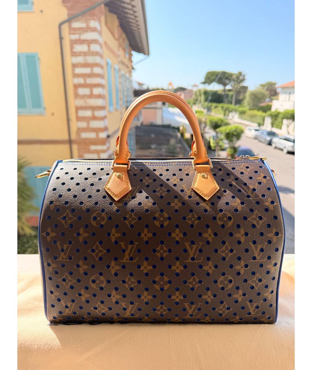LOUIS VUITTON Коричневая сумка тоут, фото 6