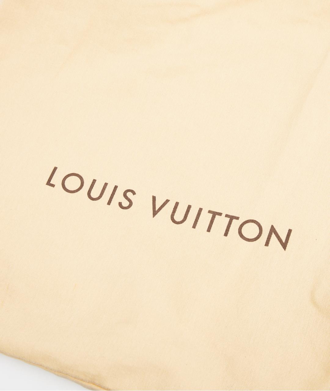 LOUIS VUITTON Красная кожаная сумка тоут, фото 6