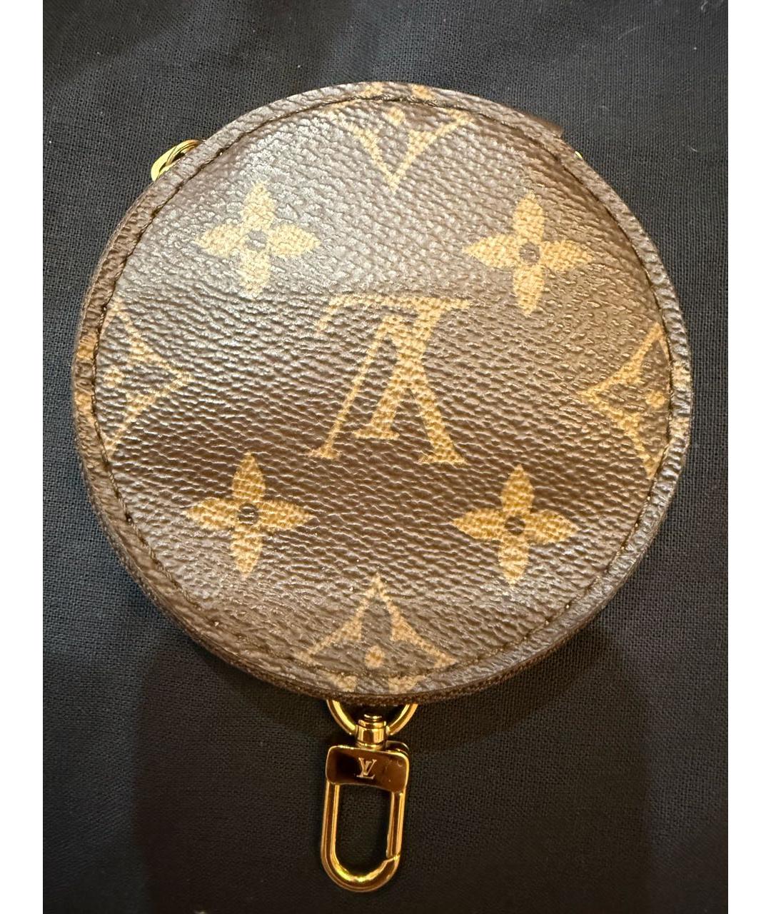 LOUIS VUITTON Коричневая ключница, фото 2